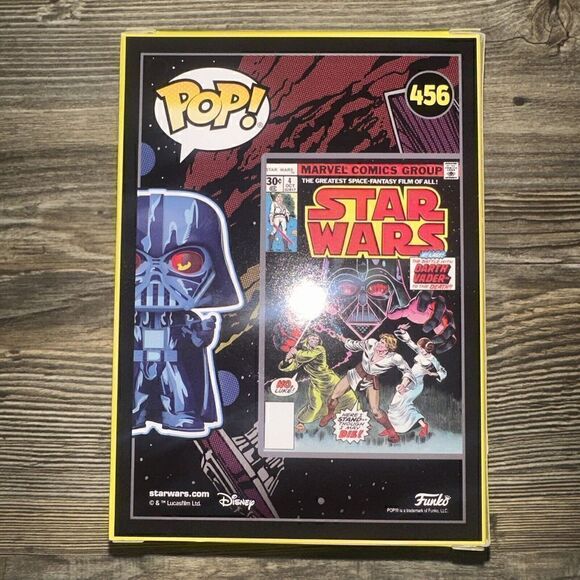 Funko POP! Star Wars: Darth Vader (Special Edition) #456. Mint Condition. - Picture 3 of 7